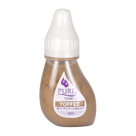 BIOTOUCH PURE PERMANENT TOFFEE MAKEUP - 3ML (6 BOTTLES)