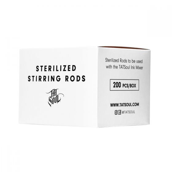 TATSOUL INK MIXER STERILE STIRRING RODS (200 PACK)